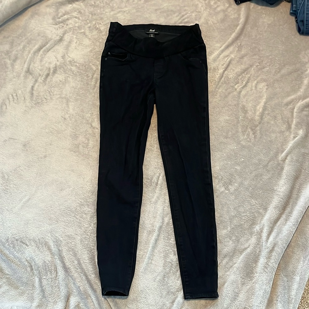 Maternity Jeans with Low Belly Panel
